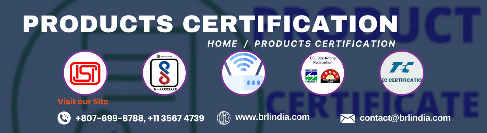 Breafcrumb Image Product Certifications